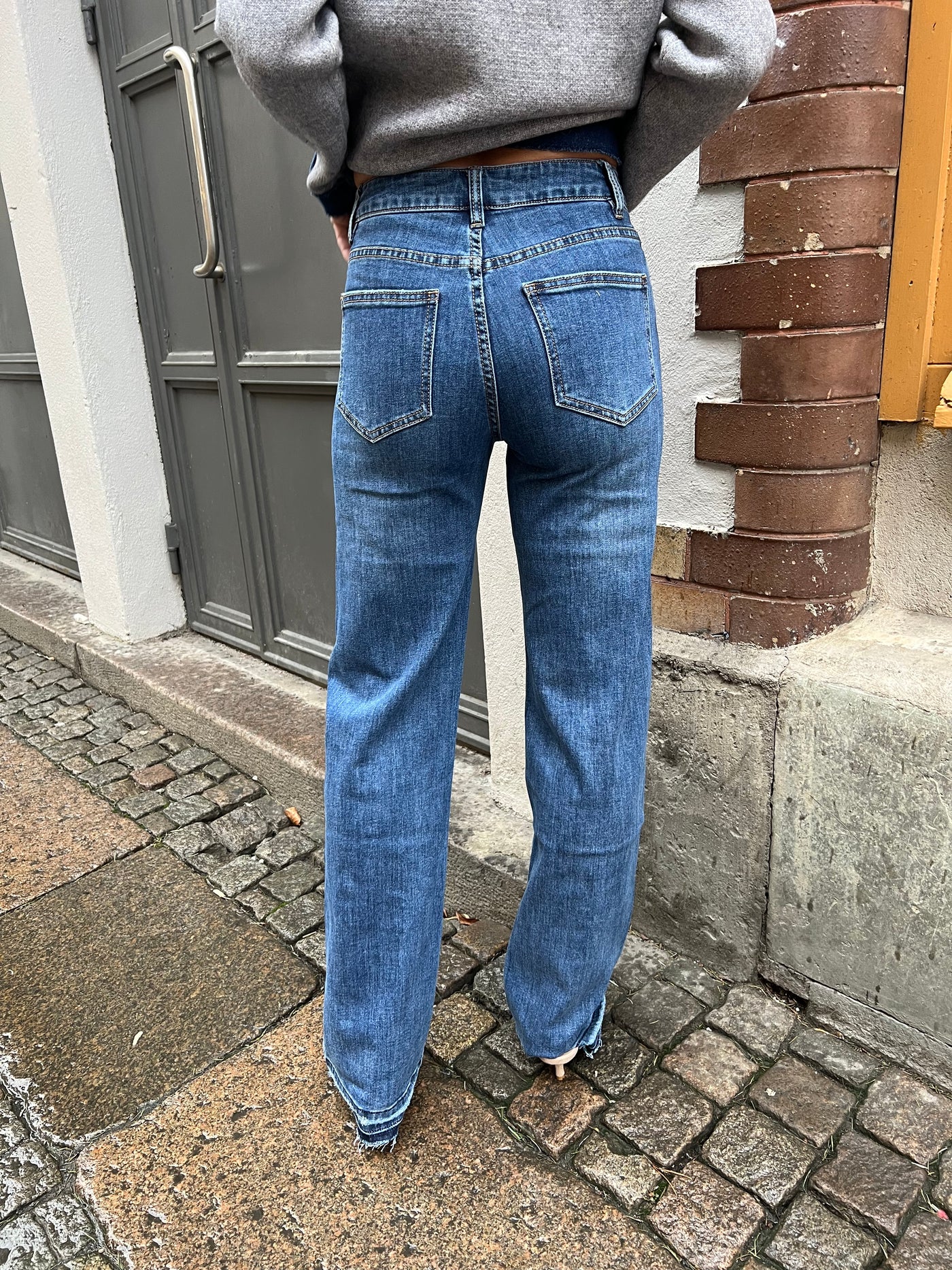 Olga denim blå