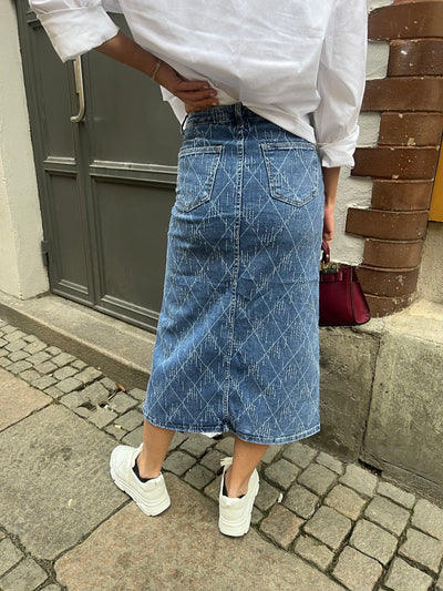 Lollo skirt blue denim