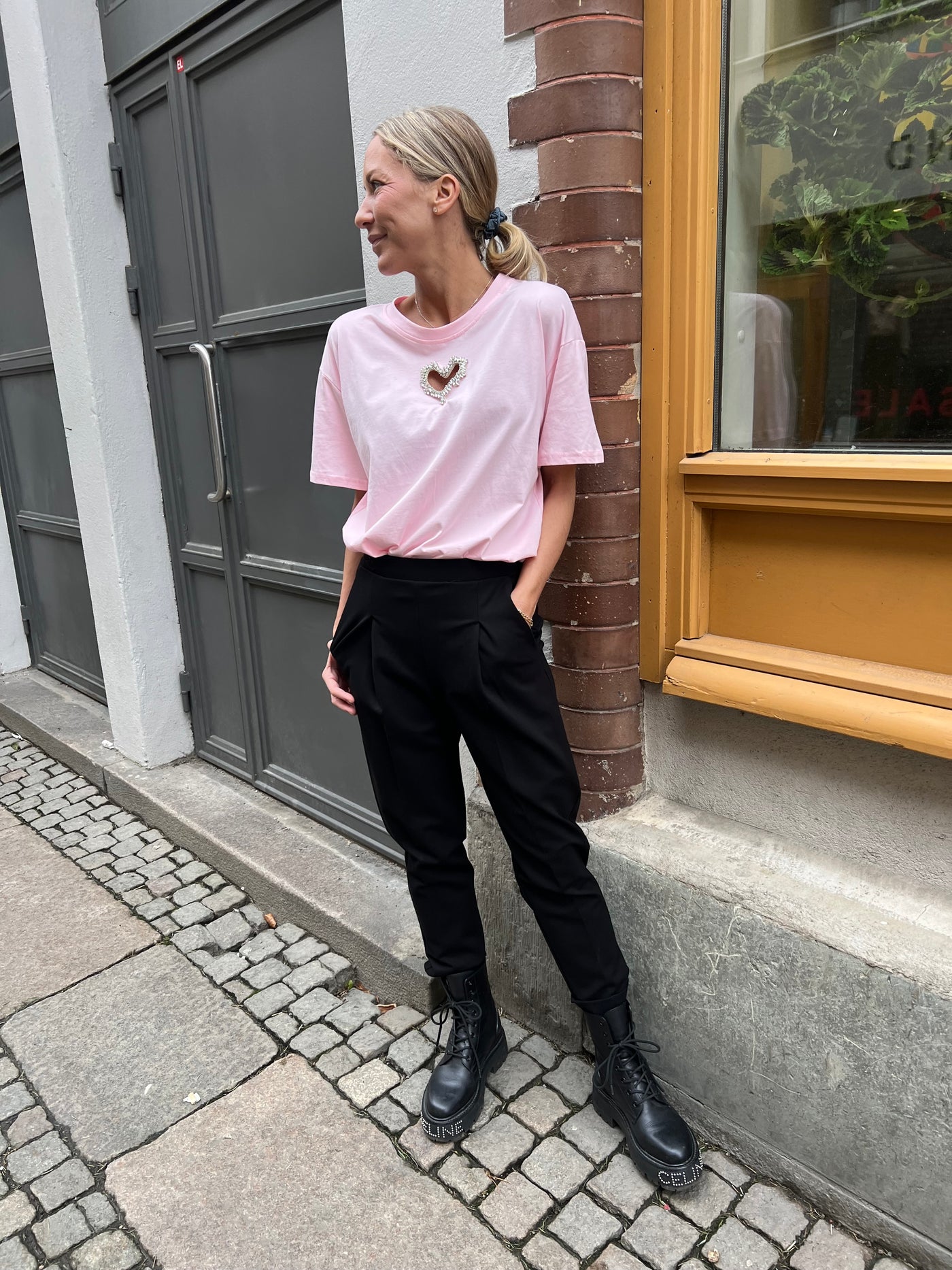 Lissy diamant tee pink