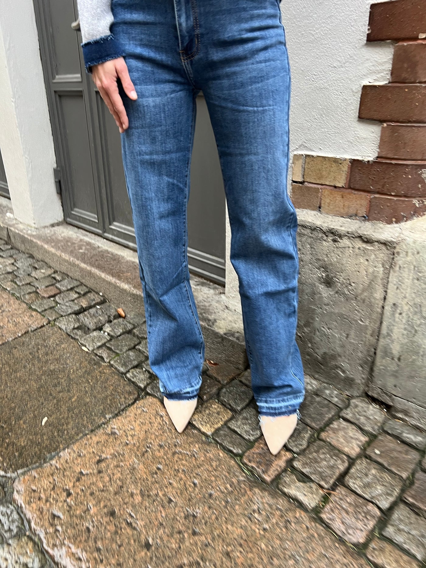 Olga denim blå