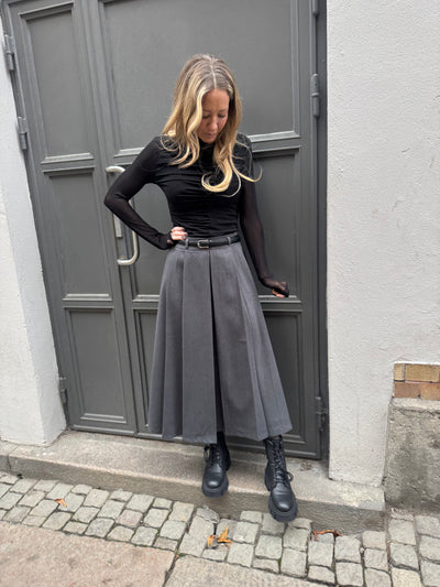 Patricia Long Skirt Grey