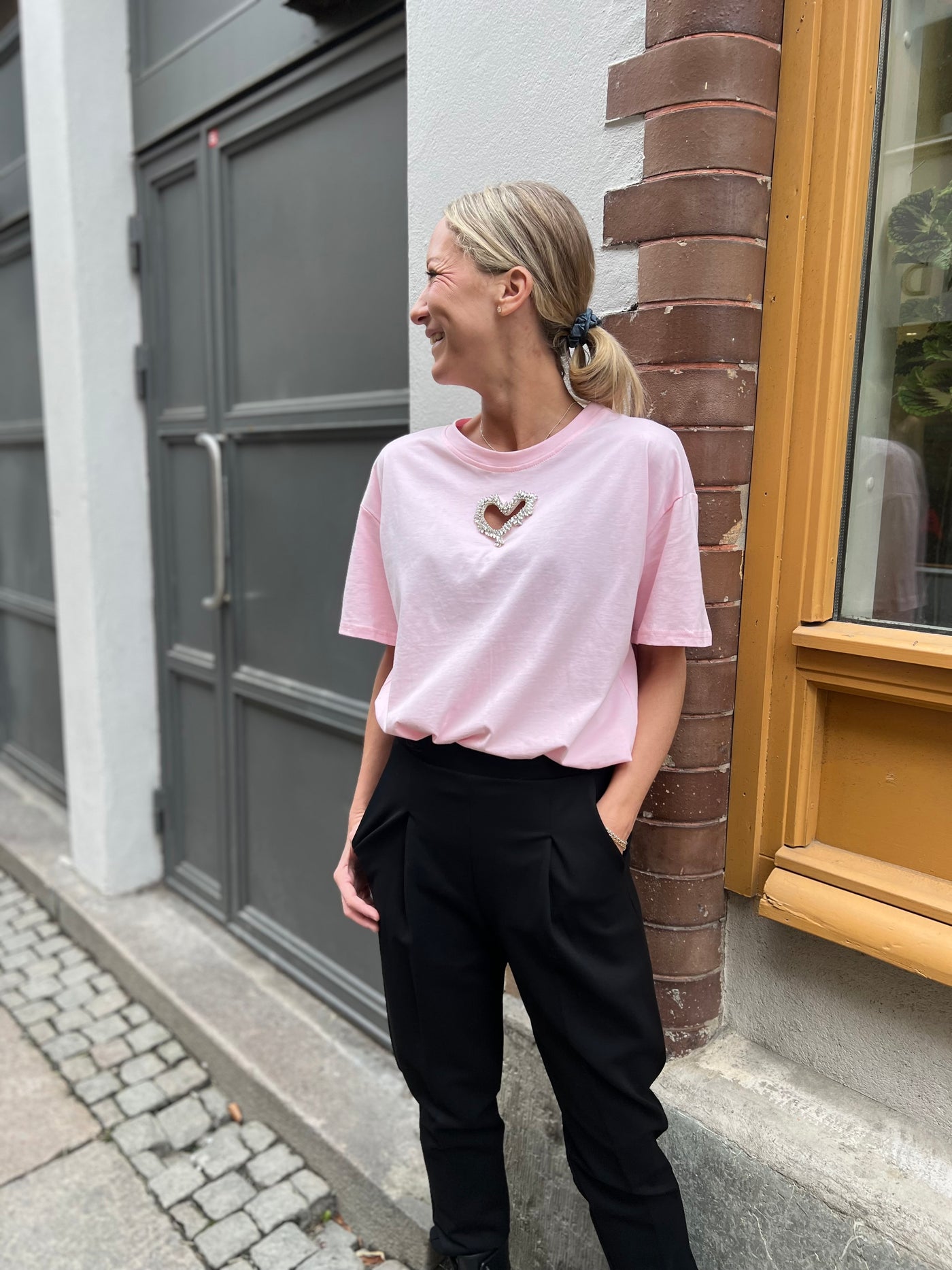 Lissy diamant tee pink