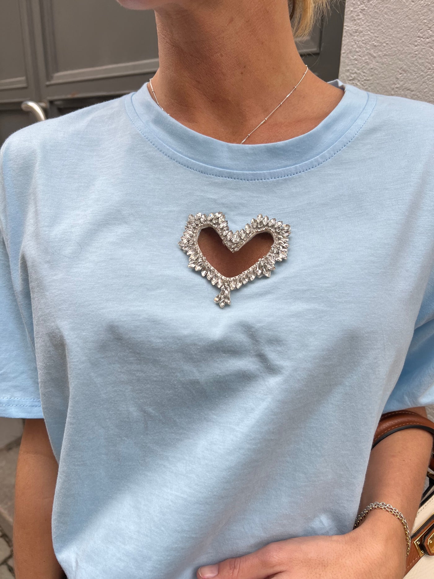 Lissy diamant tee blue