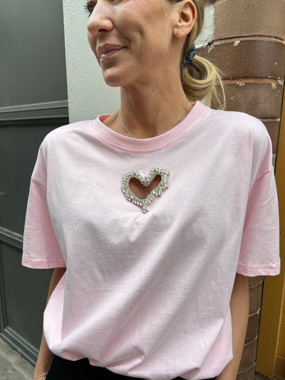 Lissy diamant tee pink