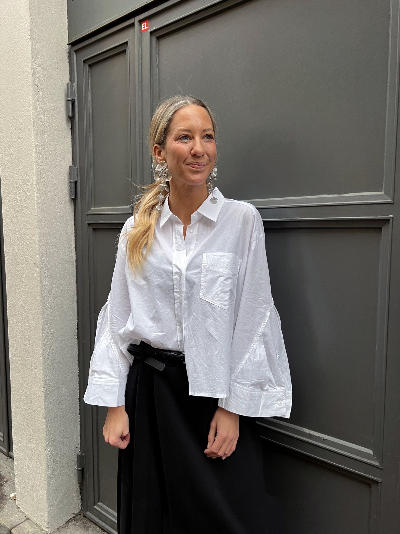 Pam white blouse