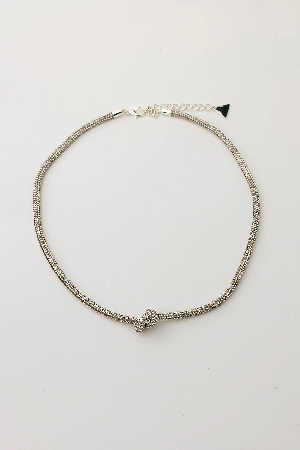 Carrie Thin Necklace Silver