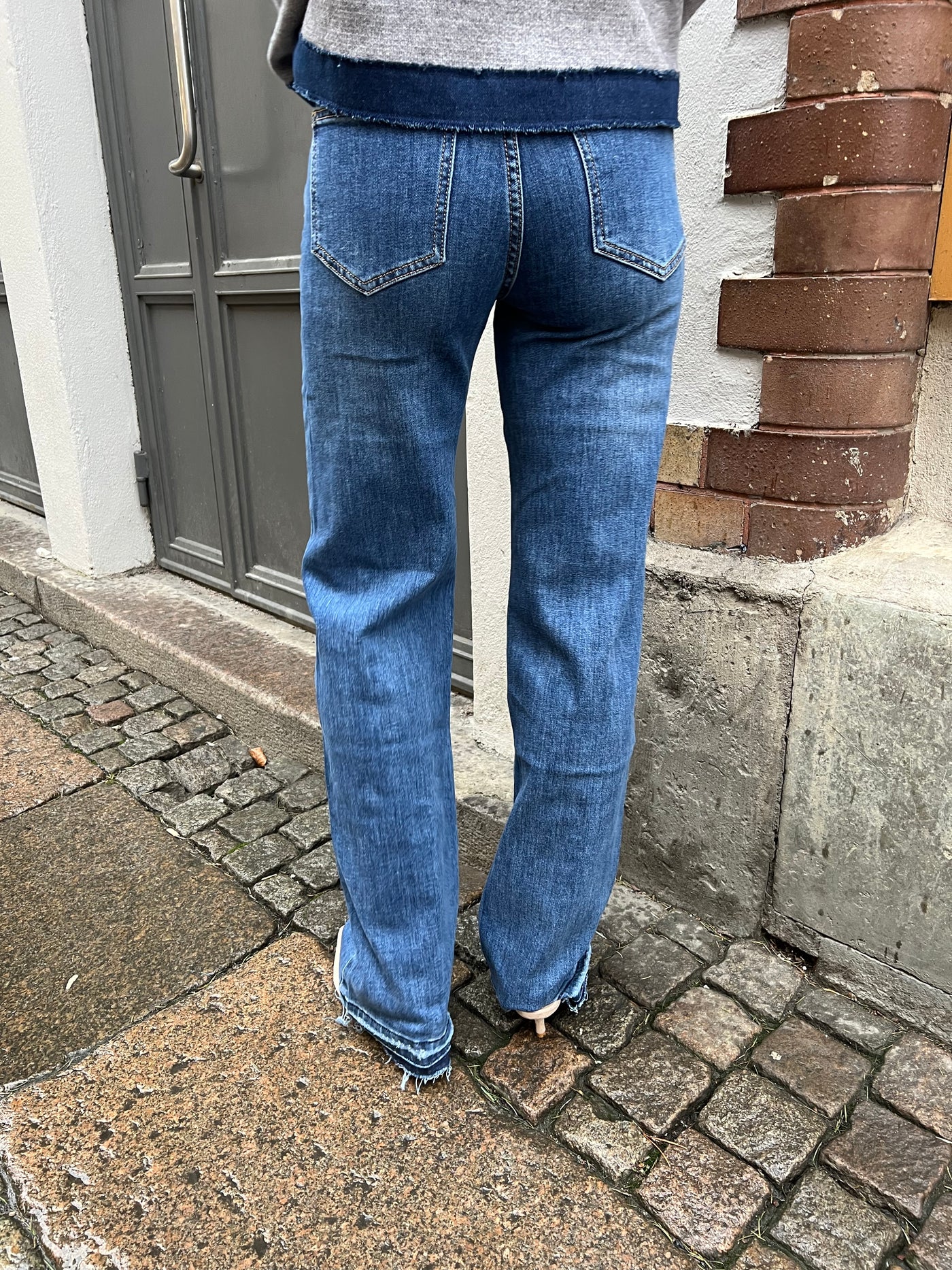 Olga denim blå