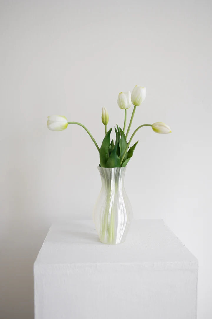 Artificial Tulip Bouquet - White